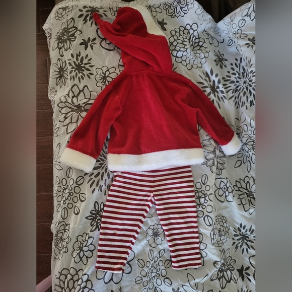 Ladybird Christmas Reindeer Baby Outfit with Hood - Picture 2 of 7